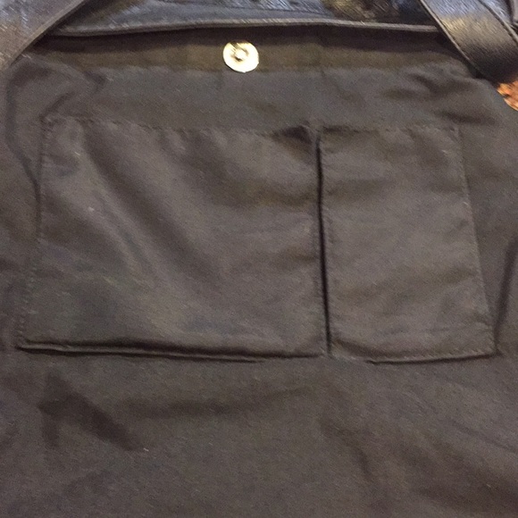 Giani Bernini Black Leather Shoulder Bag - Picture 5 of 10